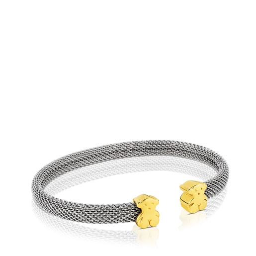 Gold and Steel Sweet Dolls Bracelet | TOUS