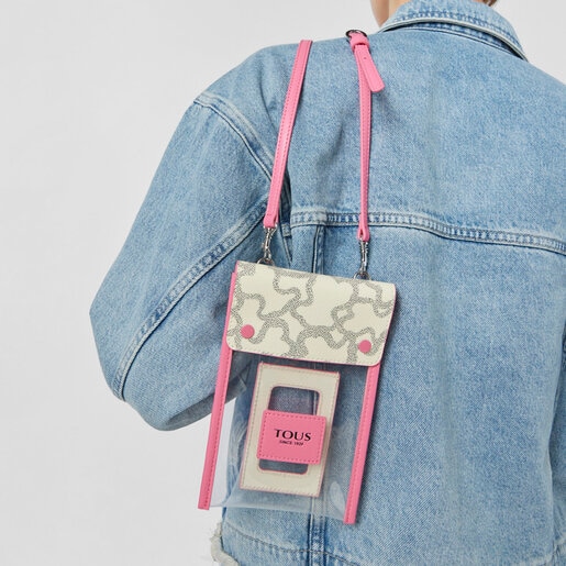 Portamóvil rosa TOUS Kaos Summer