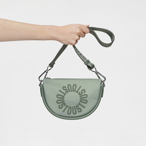 Bandolera mediana gris piedra TOUS Miranda Soft