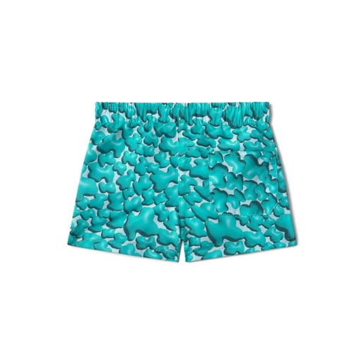 Bañador de niño Puff verde