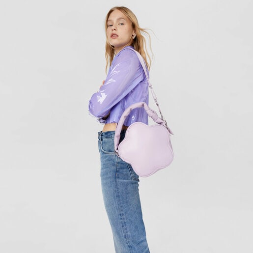 TOUS Mauve flower Crossbody bag TOUS Carol | Westland Mall