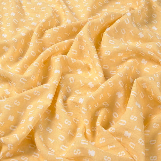 Baby muslin in Muse yellow