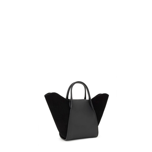 Small black Tote bag TOUS Tulip
