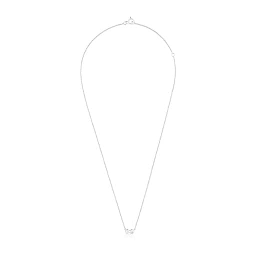 Collar corto infinito de plata TOUS Motivos