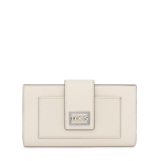 Large beige TOUS Funny Pocket wallet