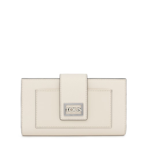 Large beige TOUS Funny Pocket wallet
