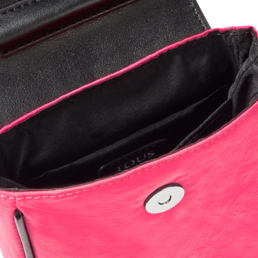 Mini bolso rosa fluorescente TOUS Empire Cotton