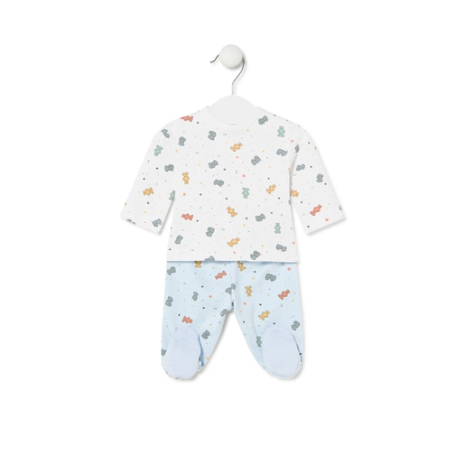Baby outfit in Charms sky blue