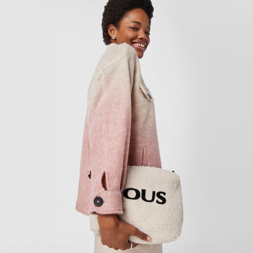 Medium beige Amaya Kaos Shock Warm Handbag