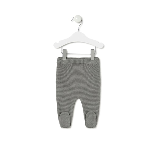Conjunto de bebé de recién nacido Tricot gris