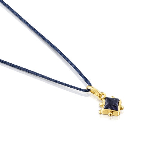 TOUS Magic Nature Necklace with iolite and blue cord | Westland Mall