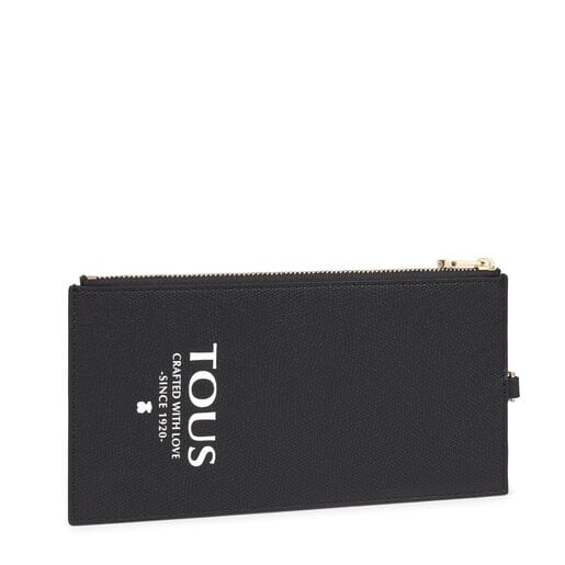 Tarjetero colgante Tous Essential negro