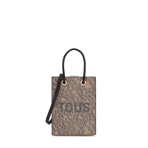 Mini sac Pop taupe Kaos Mini Evolution New