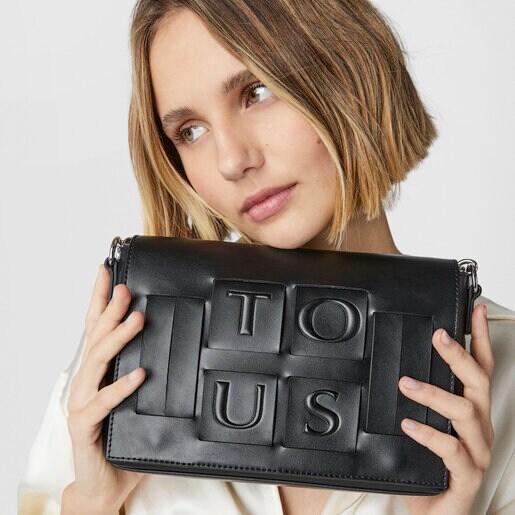 Маленькая черная сумка-кроссбоди TOUS Damas