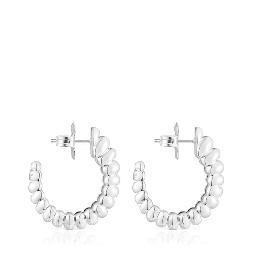 Silver Virtual Garden Earrings | TOUS