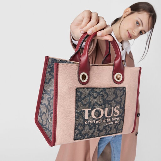 Shopping mediano Amaya Kaos Icon rosa