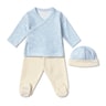 Newborn baby set in Arc sky blue