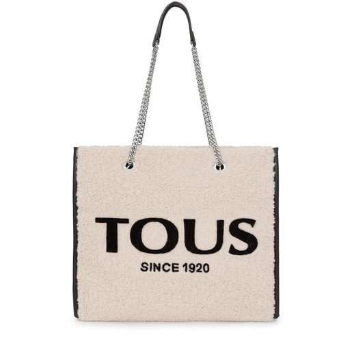 TOUS - Bolso beige Shopping Amaya 195900381Mujer