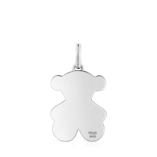 Medium 22mm silver bear Pendant Sweet Dolls