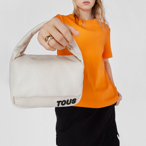 ベージュのスモール・クロスボディバッグ TOUS Carol