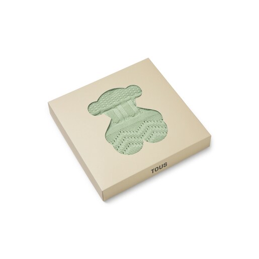 Baby blanket in Nilo green