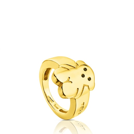 Anillo Sweet Dolls con baño de oro 18 kt sobre plata