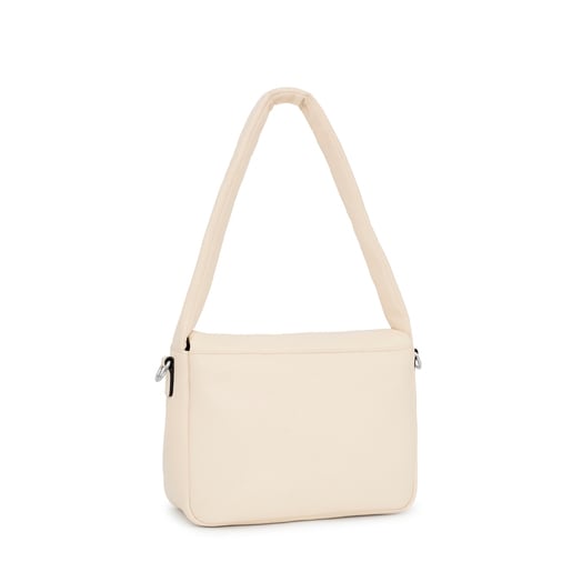 Sac à bandoulière moyen beige TOUS Carol