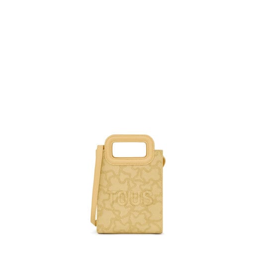 Mini-Handtasche Kaos Icon Pop in Creme