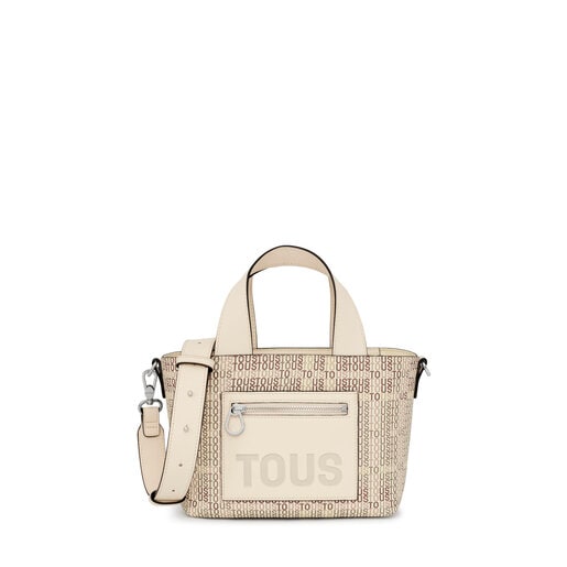 Tous Cecilia, bolso Beige Polipiel