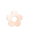 Penjoll gran flor amb bany d'or rosa 18 kt sobre plata Hold Metal