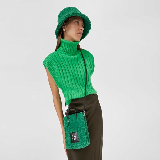 グリーンカラーのミニバッグ TOUS Pop Warm