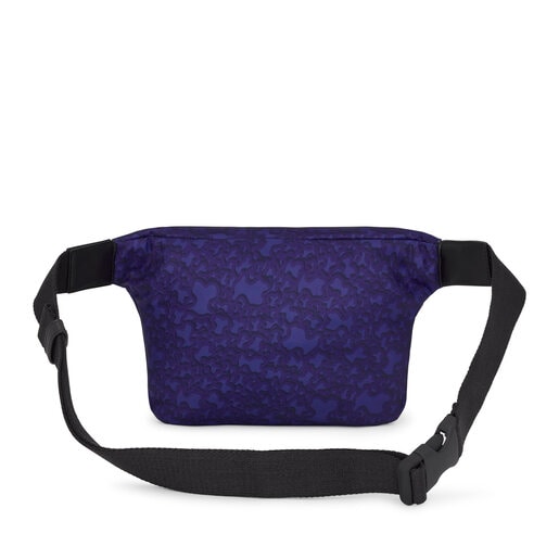 Purple-colored nylon Kaos Mini Evolution waist bag