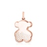 Rose silver vermeil Areia Pendant with pearls