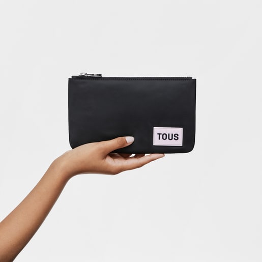 Flat black Toiletry bag TOUS Cushion