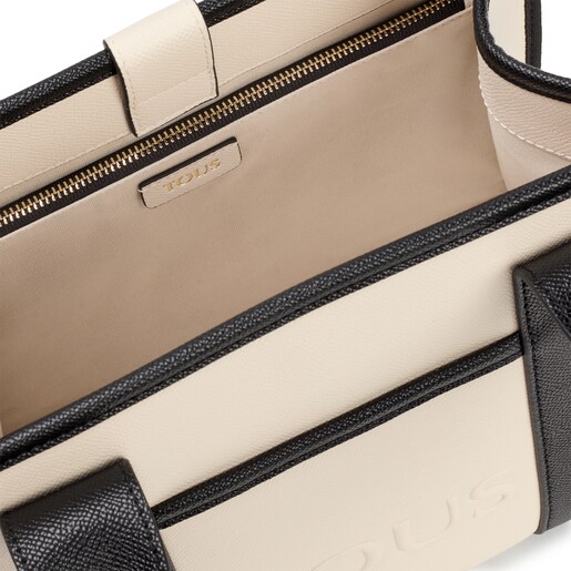 Medium beige TOUS La Rue Amaya Shopping Bag