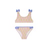 Bikini de menina Chic cor-de-rosa