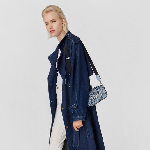 Bandolera reporter azul TOUS Kaos Mini Evolution