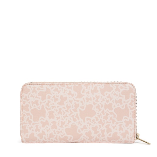 Medium pink Canvas Kaos Mini Wallet 