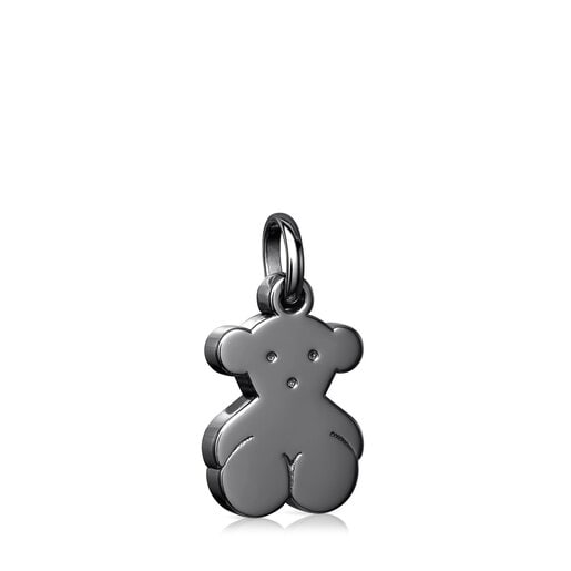 Penjoll Sweet Dolls de plata dark silver motiu Ós mitjà