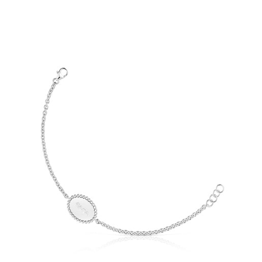 Silver chain Bracelet TOUS Mama