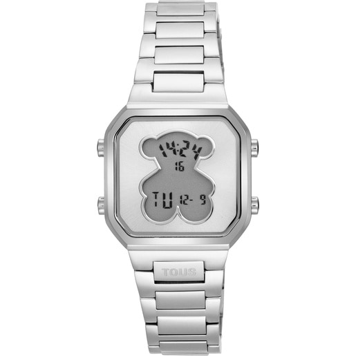 Reloj digital con brazalete de acero D-BEAR MINI