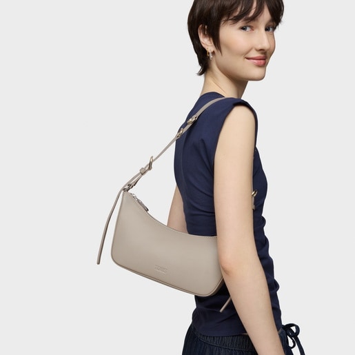 Bolso de hombro topo TOUS City
