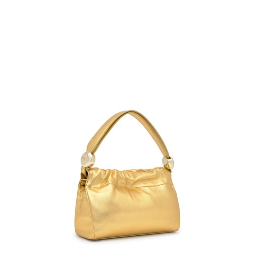 Small gold Crossbody bag TOUS Gloss