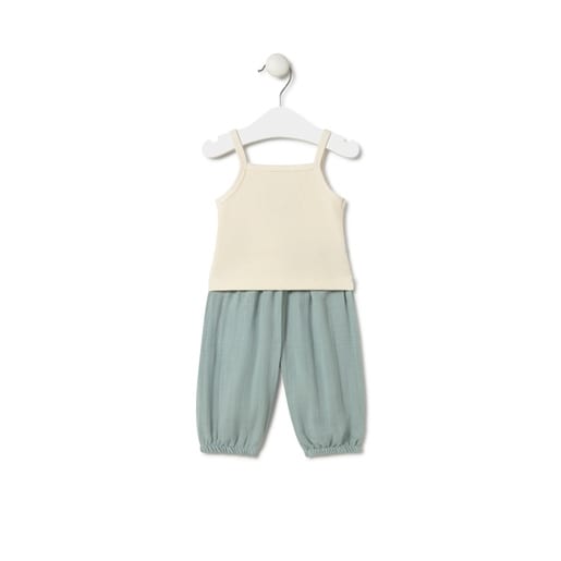 Baby girls outfit in Classic mist