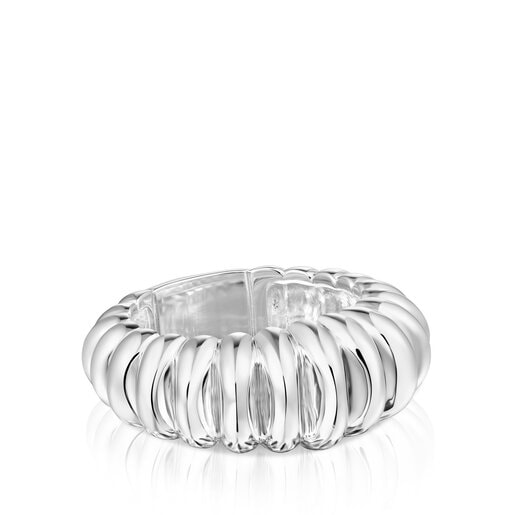 Silver Virtual Garden Ring | TOUS