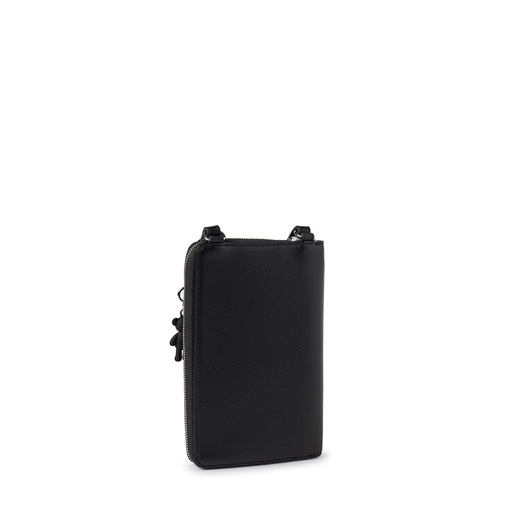 Black T Pop Cell phone cover and Hanging wallet
