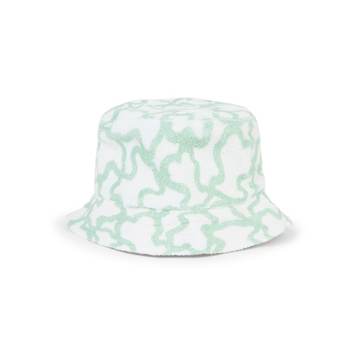 Terry cloth baby hat in Kaos mist