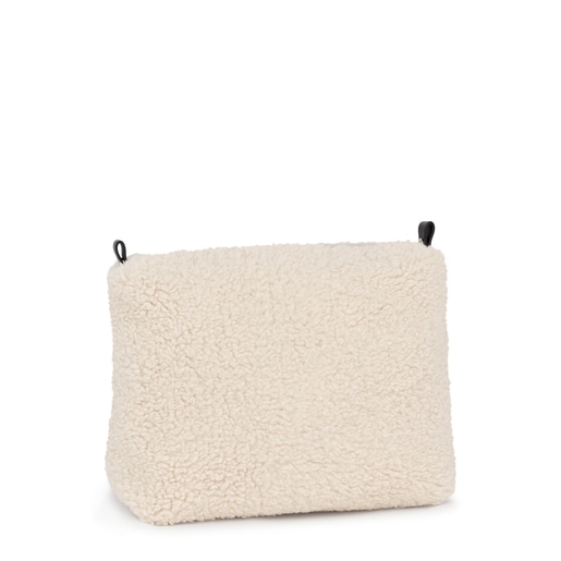 Bolsa mediana Amaya Kaos Shock Warm beige TOUS