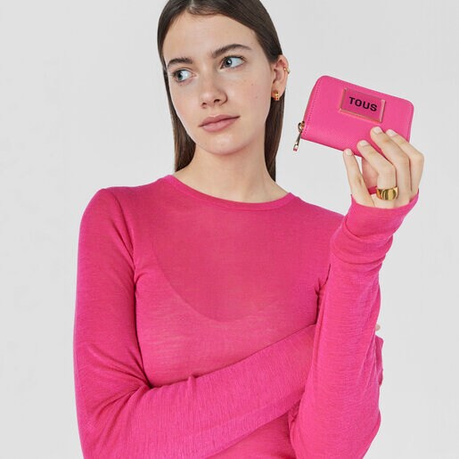 ארנק מטבעות TOUS Sylvia בצבע פוקסיה