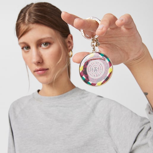 Porte-clés Kaos Stamp multicolore